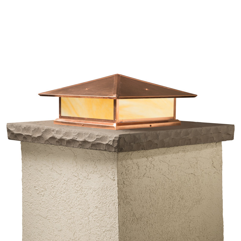Luminaire suspendu à 1 lumière Abston, Miel, Noir texturé, H 6,75 po x l 12 po x P 12 po