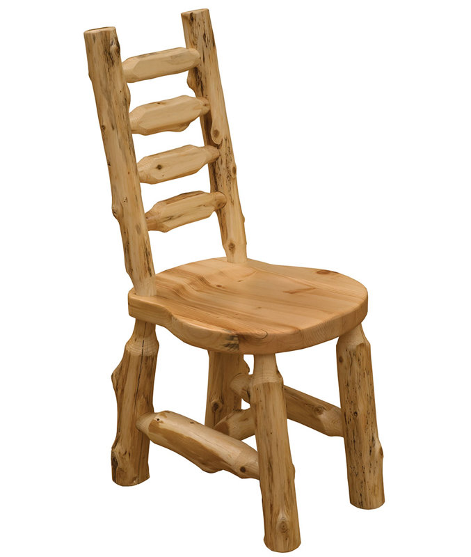 Chaise d'appoint bistro en cèdre Fireside Lodge, Brown