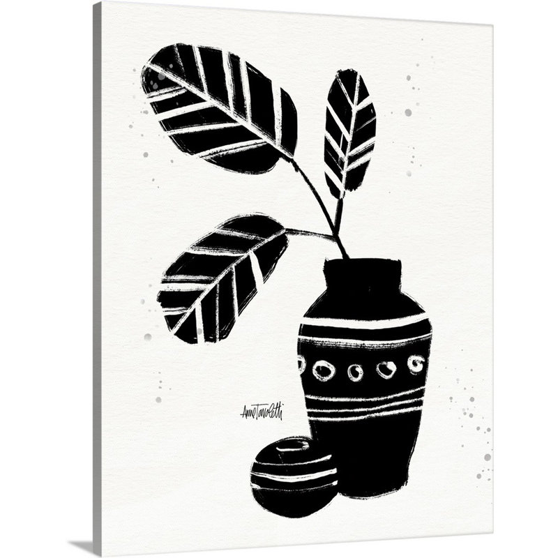 Art mural sur toile Botanical Sketches, Toile tendue, H 40 po x l 32 po