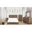 Commode double 6 tiroirs avec miroir Aniq