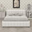 Lit plateforme tapissier Mid-Century-355193414