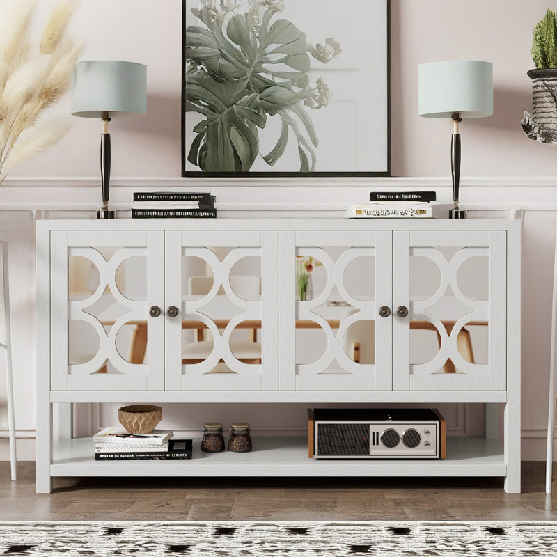 Console Arlon, Blanc antique