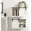 Table d'appoint flottante avec rangement Prescott-98717380