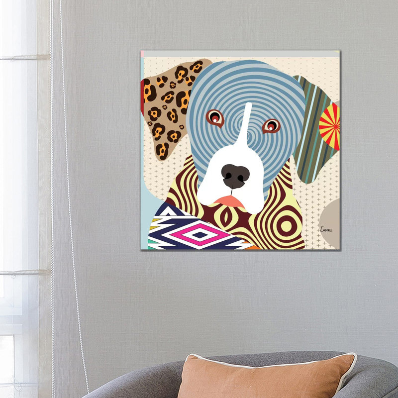 Louisiana Catahoula Leopard 1 Piece Wrapped Canvas Wall Art, 66.04 cm H x 66.04 cm W x 1.91 cm D