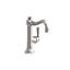 Jacobean Single Hole Bathroom Faucet with Drain Assembly-1826977201