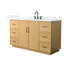 Elan TK 60" Freestanding Single Bathroom Vanity with Quartz Top-1644201808-1644201806-1644201805
