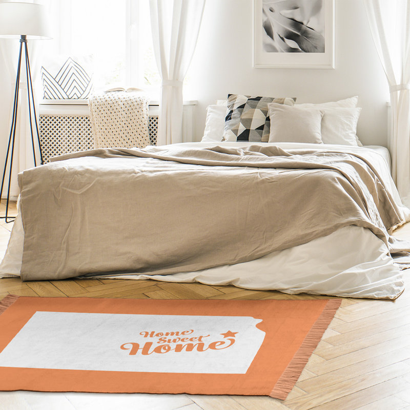 Tapis de zone orange topeka home