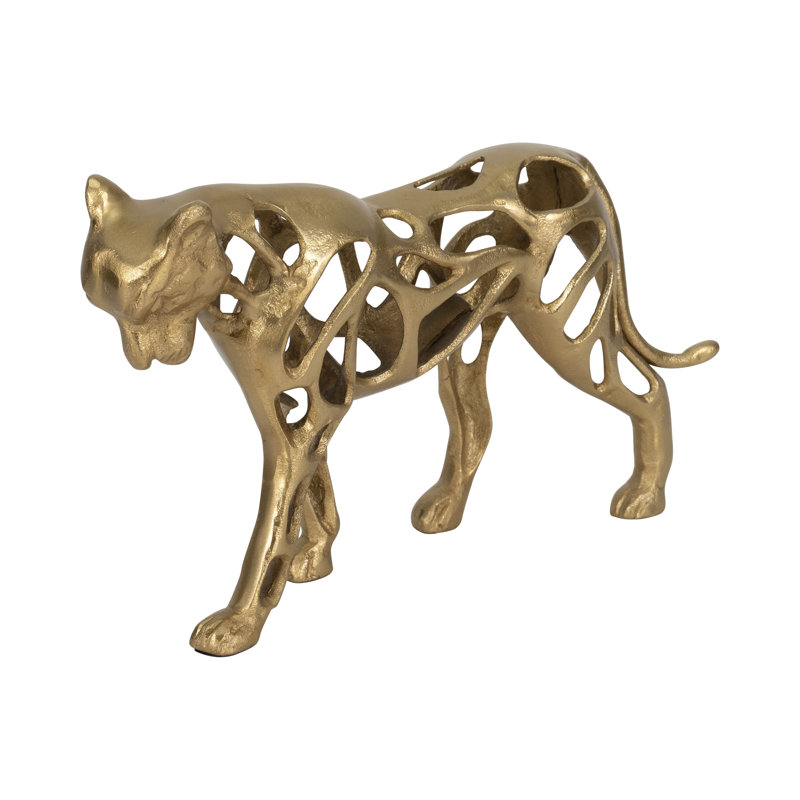 Figurine Fierce Lioness Sculpture