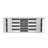 Modular Storage 106.97" W 18-Shelf Wood Closet System-98788123