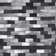 Slender Random Sized Metal Brick Joint Mosaic Wall Tile