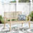 Outdoor Wicker And Acacia Wood Loveseat
