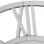 Horloge murale en acier inoxydable Bhavana-87792900
