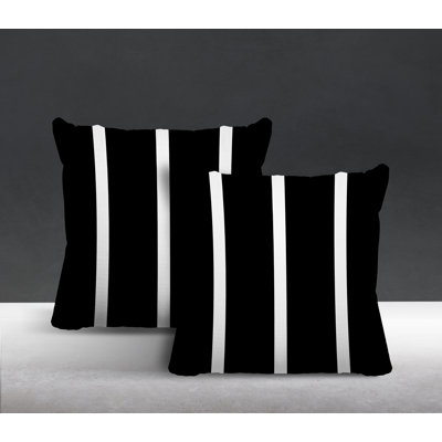 No Decorative Addition Outdoor Reversible Throw Pillow