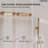 Thermostatic LED Rainfall Shower System, Ceiling Mounted Waterfall Showerhead with Handheld Spray-82331475