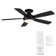 Odyssey 5- Blade Smart Flush Mount Ceiling Fan with Remote Control and LED Light Kit Included