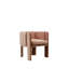 Chaise avec accoudoirs en velours Magline -1715830400