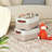 2Pcs Storage Baskets for Shelves - Fabric Storage Bins, Linen Closet Organizers and Storage-1000498459
