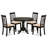 Maffra Solid Wood Top Pedestal Dining Set-242892461