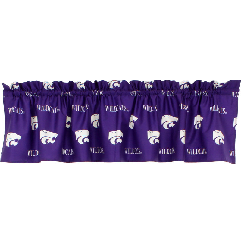 NCAA Tailored Window Valance