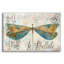 «Lovely Dragonfly» par Jean Plout, art mural en verre acrylique, 24 po x 16 po-1527711476