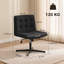 HOMCOM Linen Criss Cross Chair