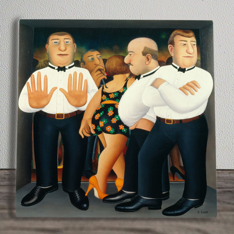 BERYL COOK Traditional Entertainment Wall Decor on Ceramic