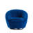 Upholstered Swivel Barrel Chair-1301299580