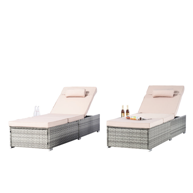 Mobilier d'extérieur avec coussin en fer et tissu imperméable résistant aux intempéries kaki - base rouille