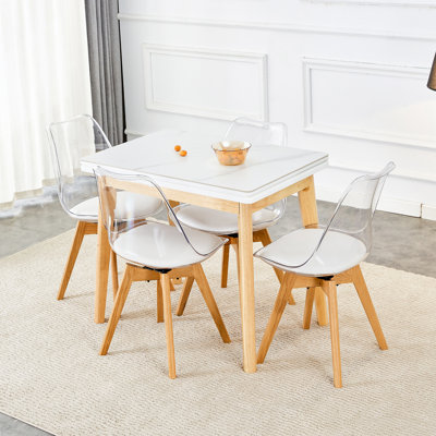 Keikilani 4 - Person Four Leg Dining Set
