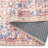Aura Red And Blue Multi Patterned Area Rug-1480513781