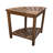 Mitch 22.25'' W Bamboo Corner Shower Bench-368199435