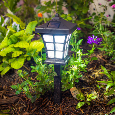 Solar Powered Integrated LED Pathway Light