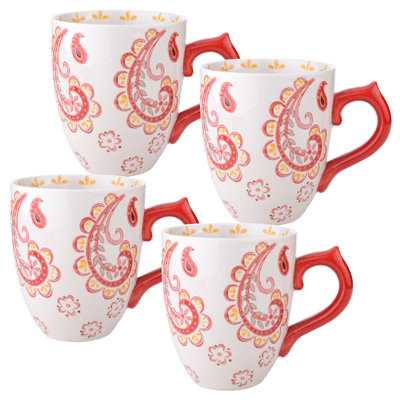 Dutch Wax Ceramic Coffee Mug