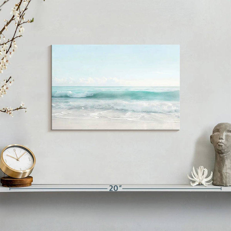 Sea Beyond Sight, 8" H x 12" W