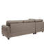 Canapé modulaire contemporain 3 pièces Mocha Dorris