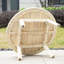 Round Acacia Outdoor Coffee Table , 30cm cm W 70cm cm D