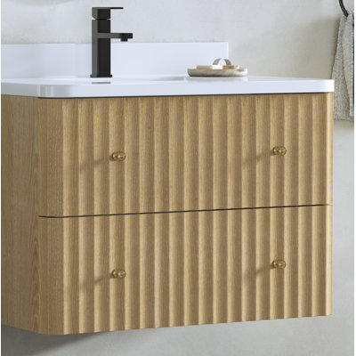 Ensemble de meuble-lavabo mural 30 po Maxbano