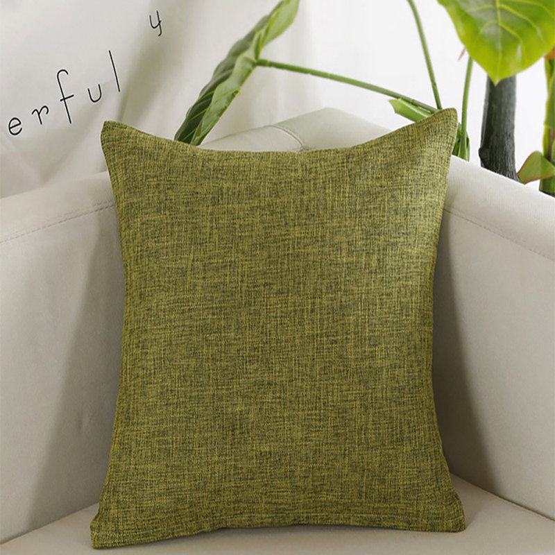 Alessandro Square Throw Cushion, Green