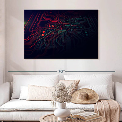 Keiri Glowing Circuit Board