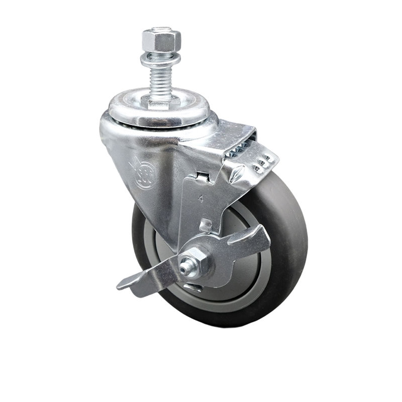 Roulettes de service de remplacement pour roulettes Colson 2.04254.445 BRK1