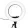 18 Inch DuoTone LED Vanity Studio Ring Light with Adjustable Studio Stand, Phone Holder and Accessories
