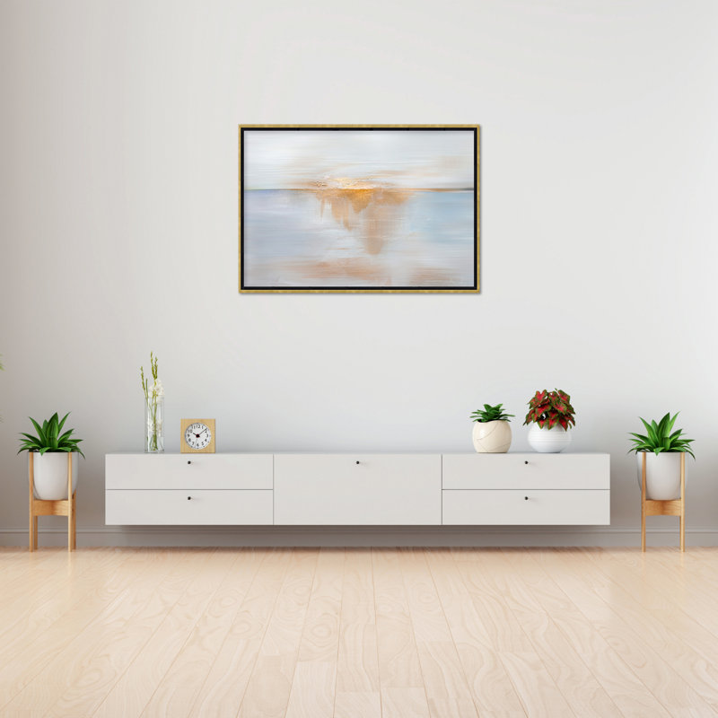 Abstract Sea Sun, 36" H x 48" W