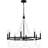 8 - Light Steel Dimmable Classic / Traditional Chandelier
