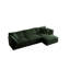 Canapé modulaire surdimensionné en L Chenille Upholstery-1432390308