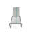 Outdoor Rust-Resistant Metal Chaise Lounge-19510309-48935070