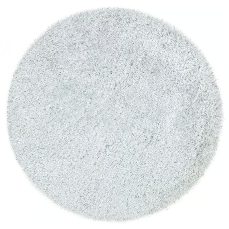 Tapis rond en coton Tulisia, Rond 4 pi 11 po