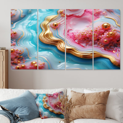 Kehlani - Marble Wall Art 4 Piece