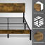 Base de lit 39,3 po Pomperie-1130253283