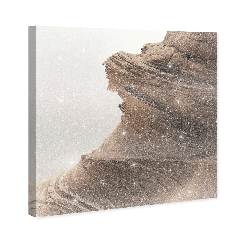 Stoic Sandstone I Print by Oliver Gal, 12"H x 12"W, Gallery Wrapped