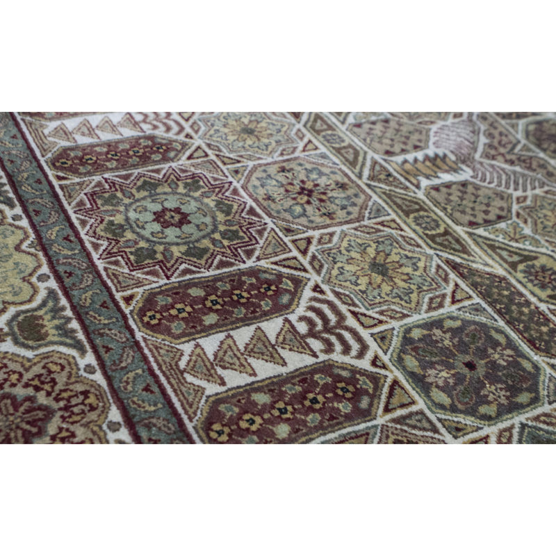 Wool Oriental Area Rug, Rectangle 8'1" x 10'2"